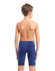Arena - Boys Wave Swim Jammer - Navy/Team Blue Green - Model Front