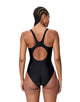 Speedo - Colourblock Splice 2.0 Swimsuit - Black/Turquoise - Model Front