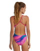 TYR - Diffusion Durafast Elite Cutoutfir Swimsuit - Plasma Gold/Multi/Rainbow - Model Front