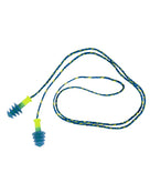 Mack's Ear Seals Dual Purpose Ear Plugs with Removable Cord - Blue/Yellow - Ear Plugs with Cord
