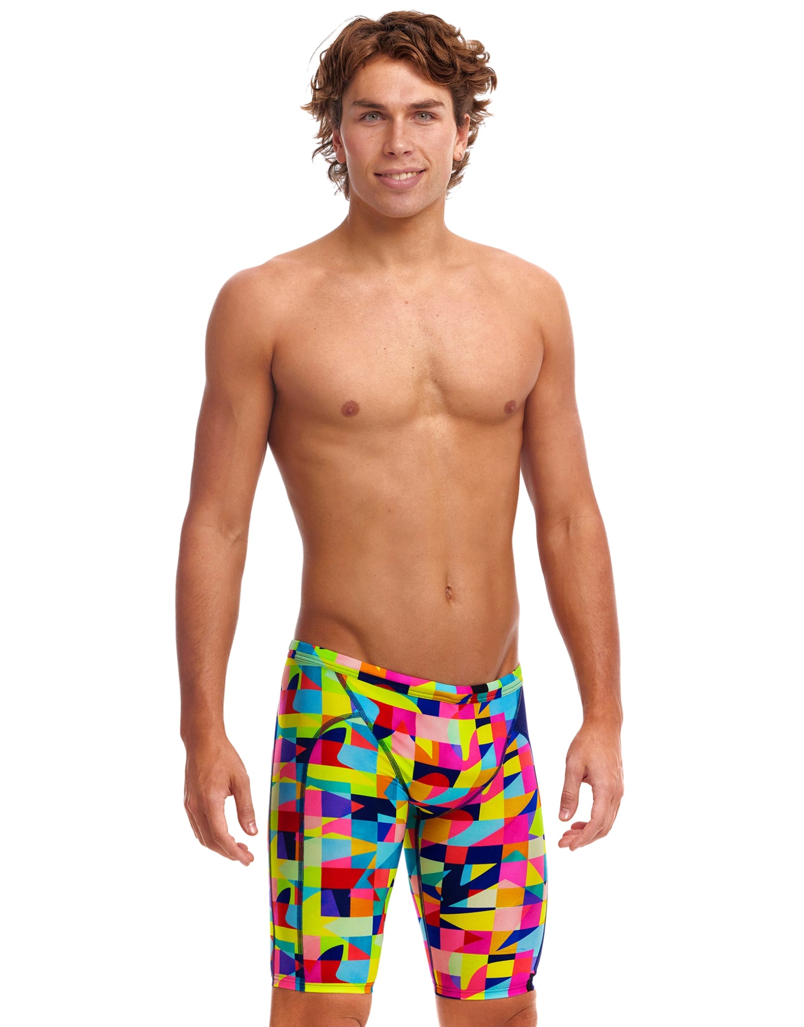 Funky Trunks On The Grid Swim Jammers - Multi | Simply Swim | Simply ...