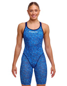 Pebble Beach Fast Legs One Piece Legsuit - Blue