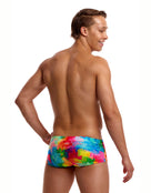 Funky Trunks - Falling Colours Classic Swim Trunks - Multi - Model Back/Side