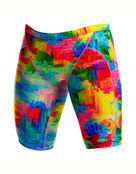 Funky Trunks - Falling Colours Swim Training Jammers - Multi - Product Front