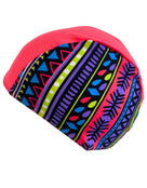 Junior Lycra Swim Cap - Multicoloured