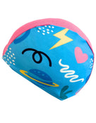 Junior Lycra Swim Cap - Multicoloured