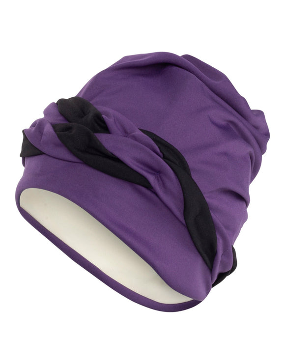 Braid Fabric Swim Cap