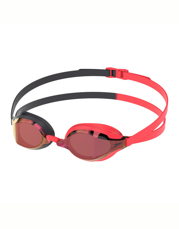 Speedo - Fastskin Speedsocket 2.0 Mirror Swim Goggle - Black/Bright Red - Product Front