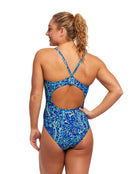 Funkita - Blues Festival Diamond Back Swimsuit - Model Front/Back