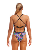 Funkita - Boxanne Swim Strapped In Swimsuit - Multi - Model Back