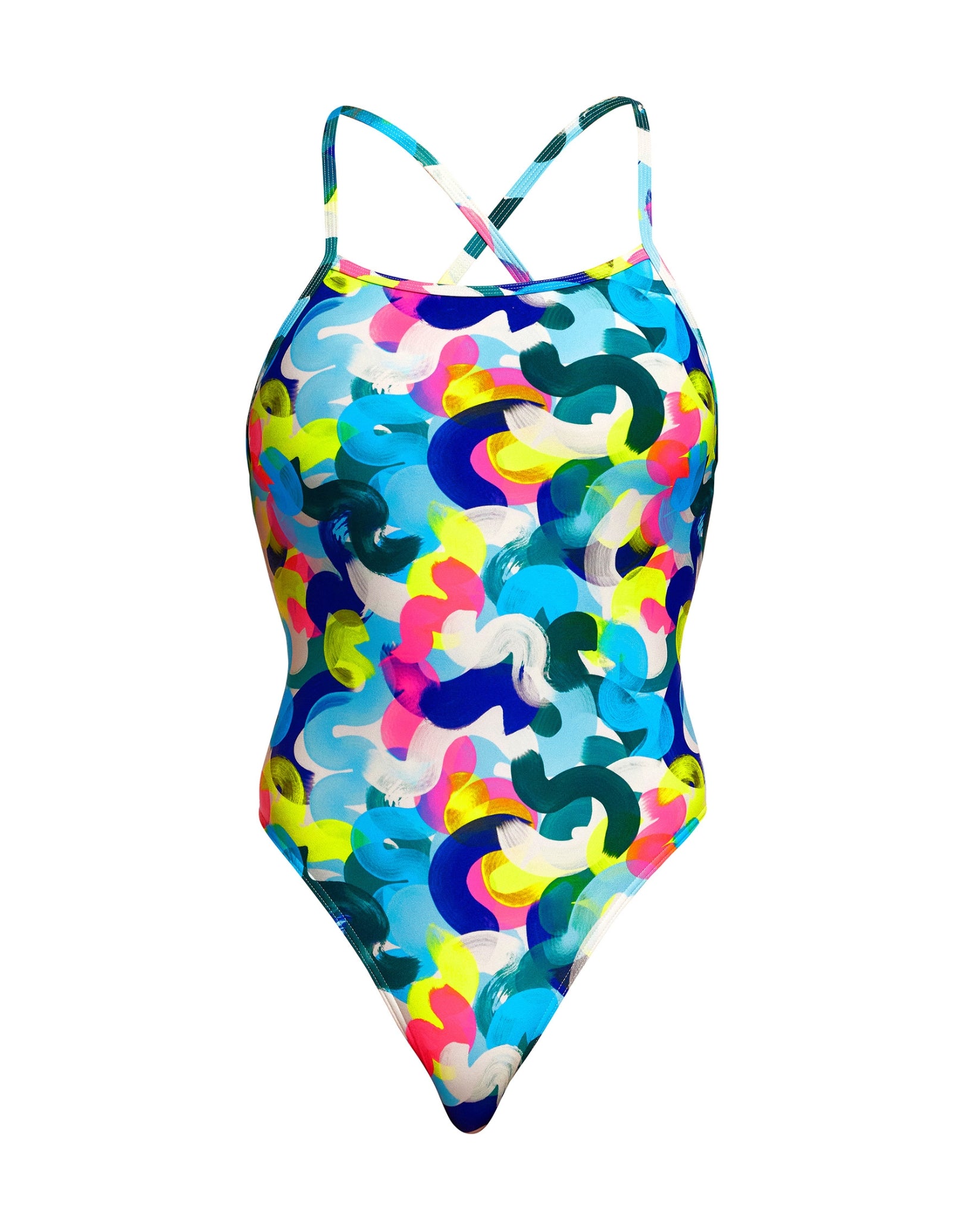 Funkita Brush It Off Tie Me Tight Swimsuit | Simply Swim | Simply Swim UK