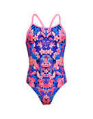 Funkita - Girls Jingle Jungle Diamond Back Swimsuit - Product Front