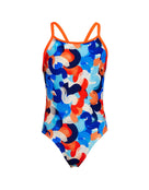 Funkita - Girls Wet Paint Diamond Back Swimsuit - Product Front