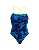 Funkita - Womens Seal Team Strapped In Swimsuit - Blue - Product Front
