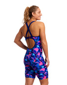 Funkita - Womens Liquid Lights Fast Legs Legsuit - Model Back/Side