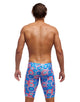Funky Trunks - Mens Bundjalung Blue Swim Training Jammers - Blue/Pink - Model Front