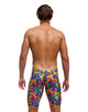 Funky Trunks - Mens Colour Funk Swim Training Jammers - Multi - Model Front