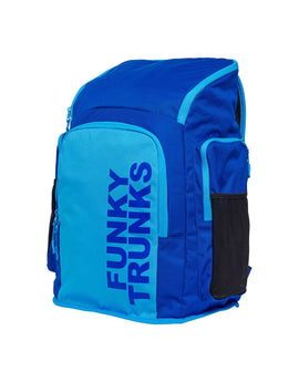 Funky Trunks - Pressure Point Space Case Backpack - Blue - Product Front/Side