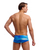 Funky Trunks - Sea Breeze Sidewinder Swim Trunks - Blue - Model Front