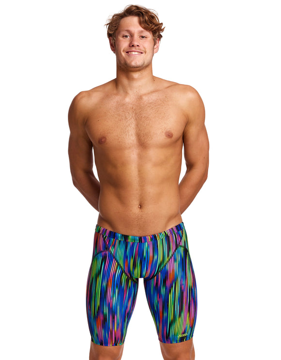 Funky-Trunks-Training-Jammers-Rain-Down-Model-Front