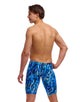 Funky Trunks - Wing Streak Swim Training Jammer - Blue - Model Front