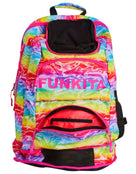 funkita-backpack-lake-acid-36L-front-open-pockets