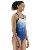 Geoscope Durafast Elite Diamondfit Swimsuit - Blue/White