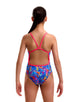 Funkita - Girls Dragons Den Single Strap Swimsuit - Multi - Model Front
