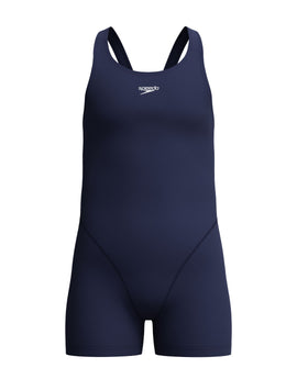 Speedo - Girls Essential Endurance Plus Legsuit - Navy - Product Front