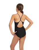 Zoggs - Girls Freedom Sprintback (Period Proof) Swimsuit - Black - Model Back