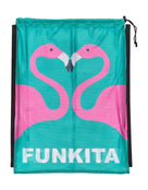 Funkita - Go Flamingo! Mesh Gear Bag - Mint Green - Product