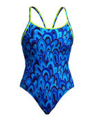 Funkita - Hilly Billy Blues Diamond Back Swimsuit - Blue - Product Front
