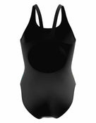 Speedo - Hyperboom Placement Muscleback Swimsuit - Black/Green - Product Back