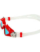 Aquasphere - Kayenne Small Fit Swim Goggle - Titanium Mirrored Lens - Product Side