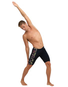 Kikko Pro Graphic Print Swim Jammer - Black/Yellow