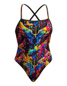 Funkita - Killer Cupid Strapped In Swimsuit - Multi - Product Front