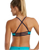 TYR - Lapped Durafast Elite Trinity Top - Teal - Model Front