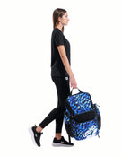 Arena - Limited Edition One Go Allover 45L Backpack - Aqua Gleam - Product with Model