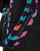Arena Limited Edition One Go Allover 45L Backpack - Texture - Product Back Close Up
