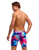 Funky Trunks - Muscle Mad Swim Training Jammer - Multi - Model Back/Side
