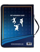 My Proud Moments - Medal & Certificate Case - Blue Dance - Back