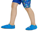 Zoggs - Nautical Blue Kids Anti-Slip Socks - Blue - Model Sides