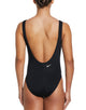Nike - Logo U-Back Swimsuit - Black/White - Model Front