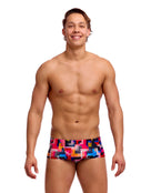 Funky Trunks - Putty Rules Classic Swim Trunks - Multi - Model Front
