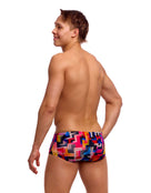 Funky Trunks - Putty Rules Classic Swim Trunks - Multi - Model Back/Side