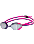 Arena - Python Mirror Junior Swim Goggles - Silver/Pink/Plum