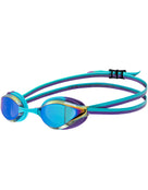 Arena - Python Mirror Junior Swim Goggles - Emerald/Peacock