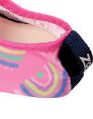 Zoggs - Rainbow Magenta Kids Anti-Slip Socks - Pink - Product Back