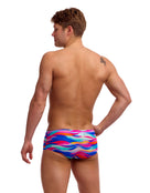 Funky Trunks - Royal Wave Sidewinder Swim Trunks - Multi - Model Back/Side