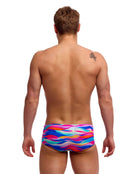 Funky Trunks - Royal Wave Sidewinder Swim Trunks - Multi - Model Back